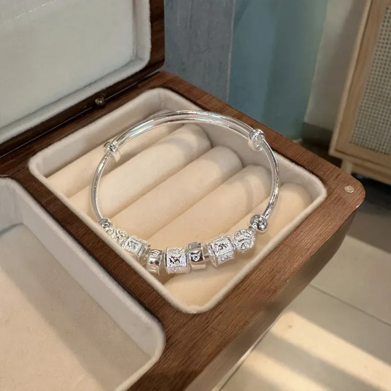 CLARKIA FLOWER Pure Silver Sterling Silver Bracelets Women's-1