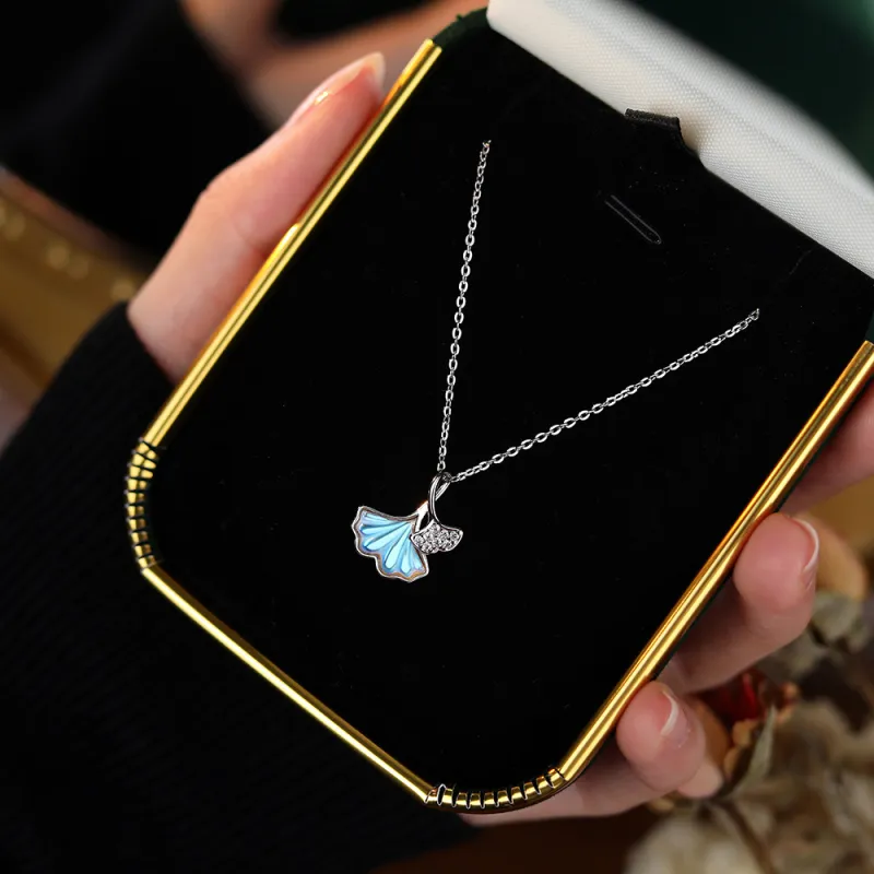 CLARKIA FLOWER 999 Fine Silver Necklaces Women's-1