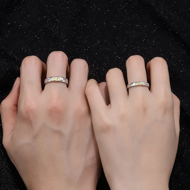 CLARKIA FLOWER S925 Silver Rings Unisex-1