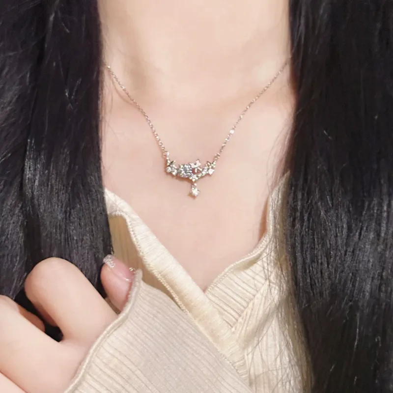 CLARKIA FLOWER S999 Fine Silver Necklaces Women's-2