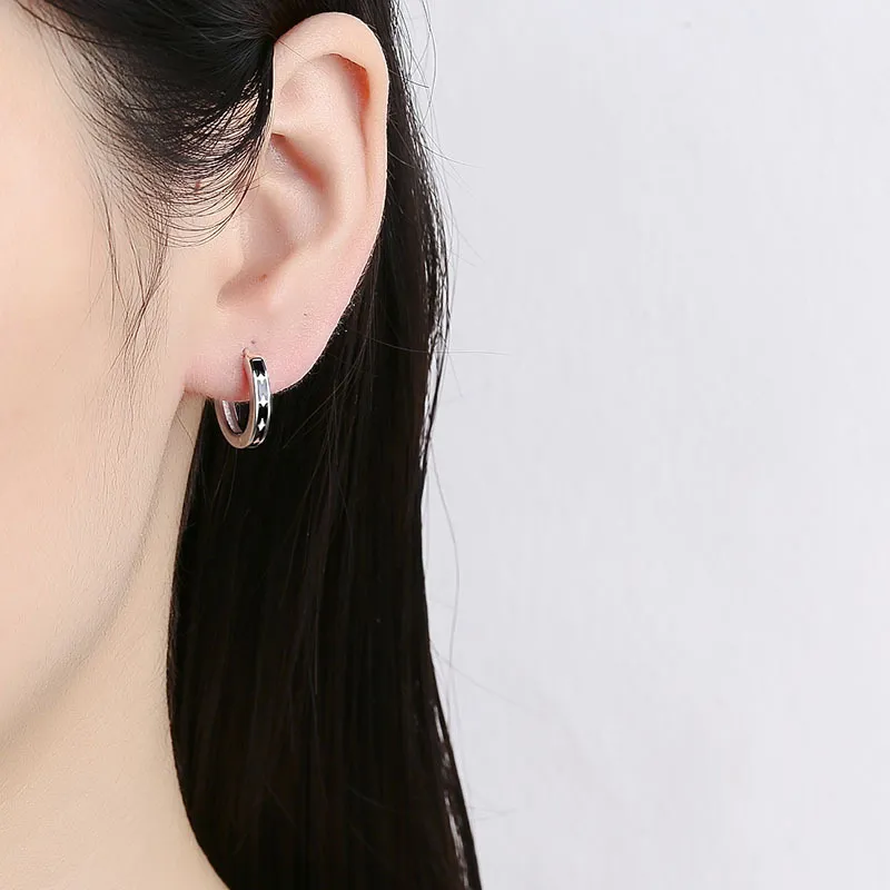 CLARKIA FLOWER 999 Fine Silver Earrings Unisex-4