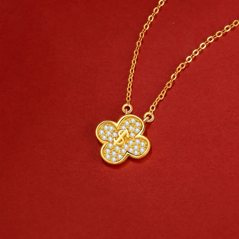 CLARKIA FLOWER 925 Sterling Silver Necklaces Women's-5