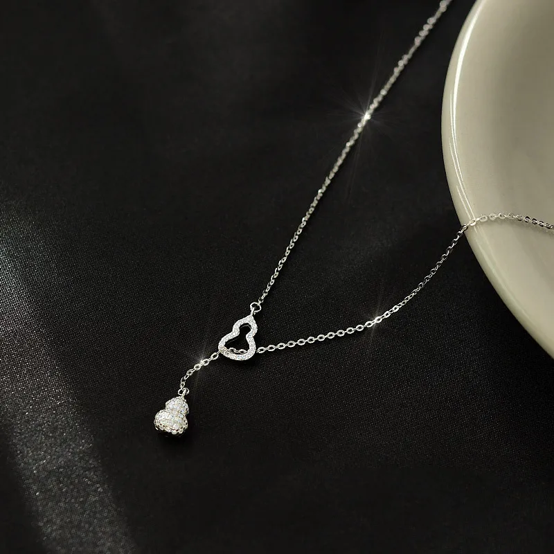 CLARKIA FLOWER 990 Silver Necklaces Women's-3