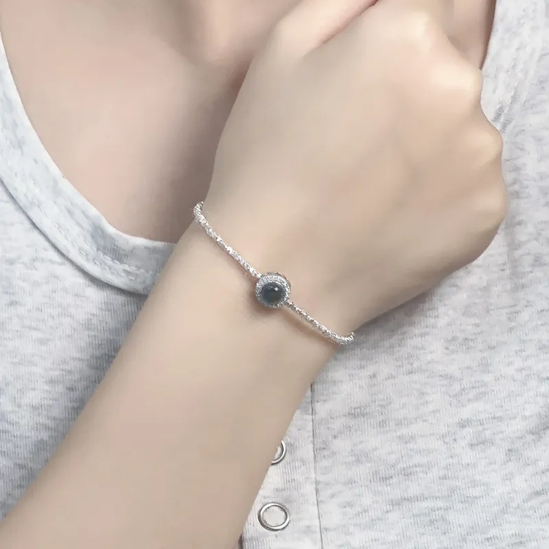 CLARKIA FLOWER 925 Sterling Silver Bracelets Women's-4