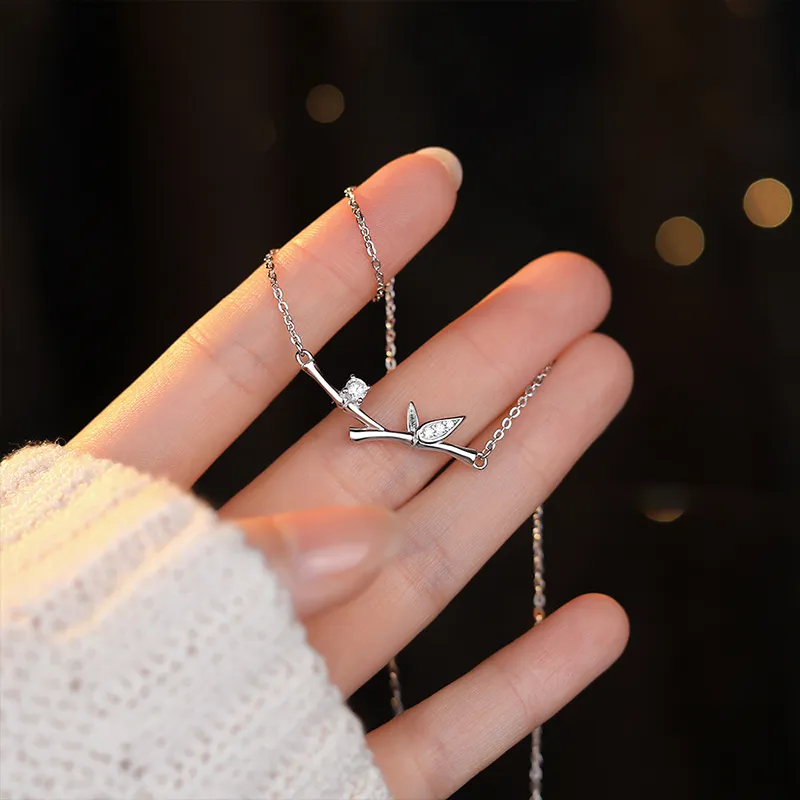 CLARKIA FLOWER S999 Fine Silver Necklaces Women's-7