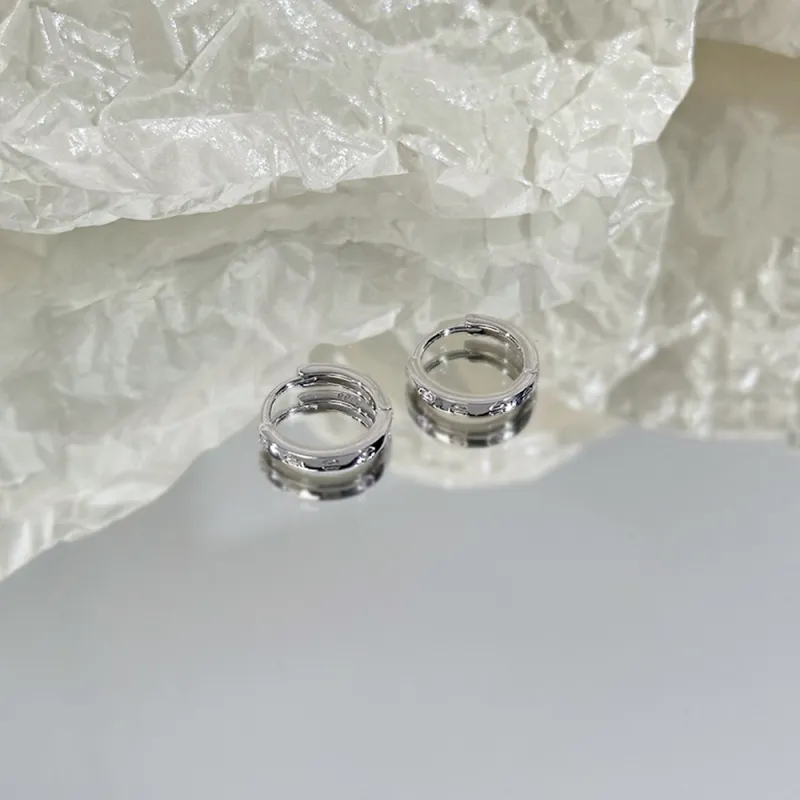 CLARKIA FLOWER 999 Fine Silver Earrings Unisex-3