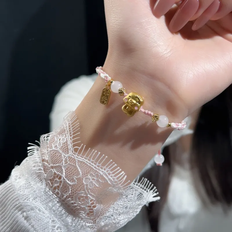 CLARKIA FLOWER Copper Bracelets Unisex-16