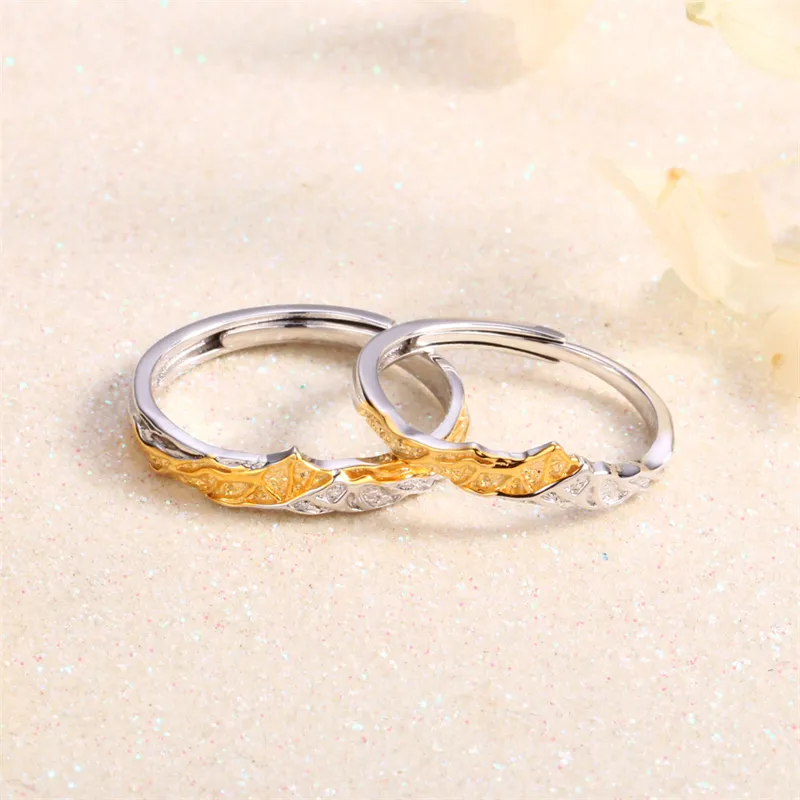 CLARKIA FLOWER 999 Fine Silver Rings Unisex-9