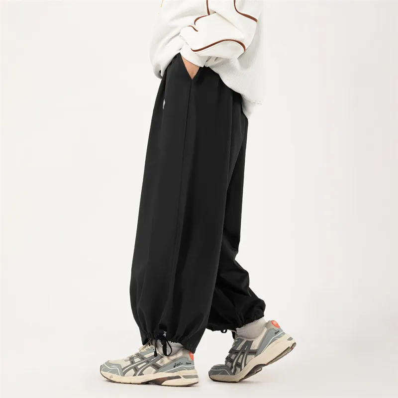 Knitted Sweatpants Unisex Black-5