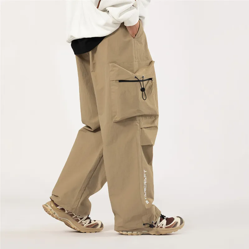 Cargo Pants Unisex Khaki-4