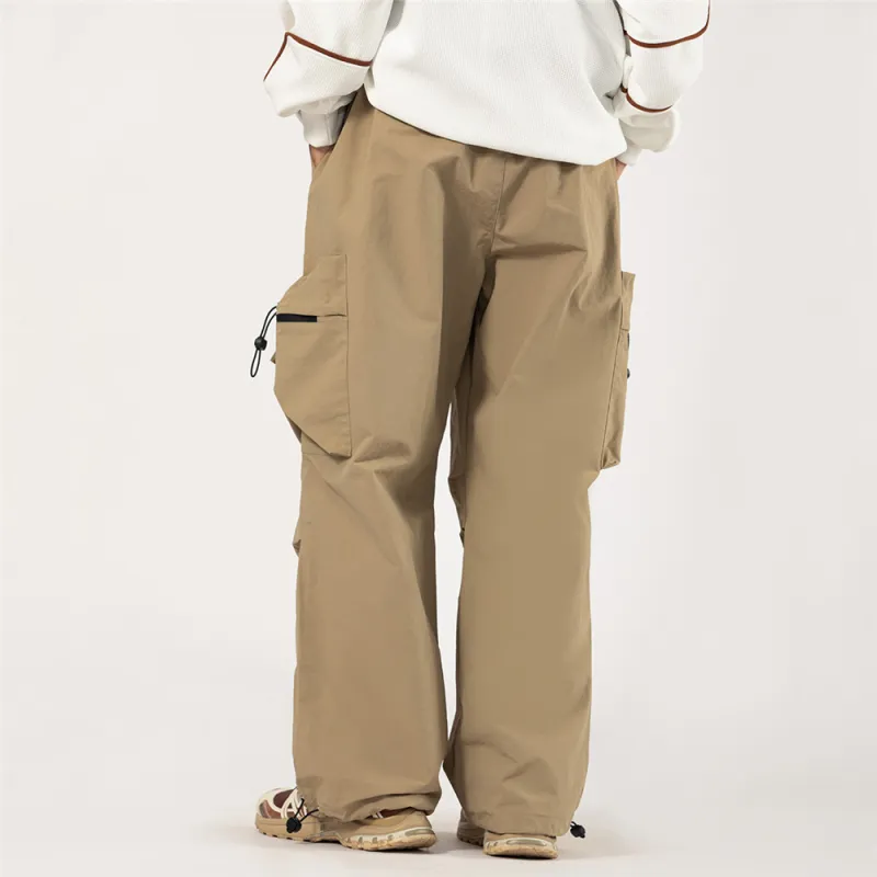Cargo Pants Unisex Khaki-6