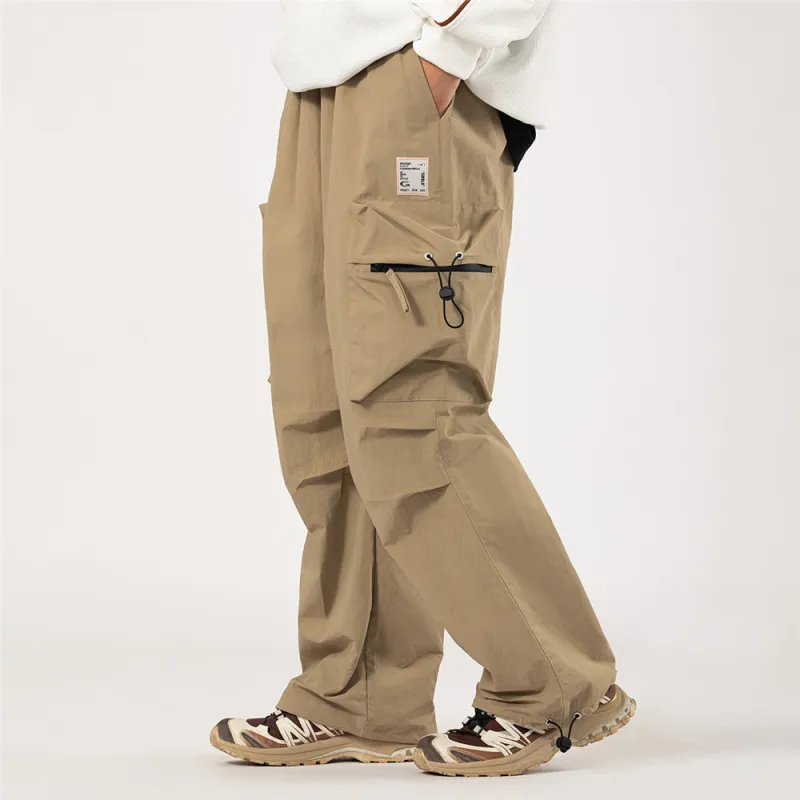 Cargo Pants Unisex Khaki-5