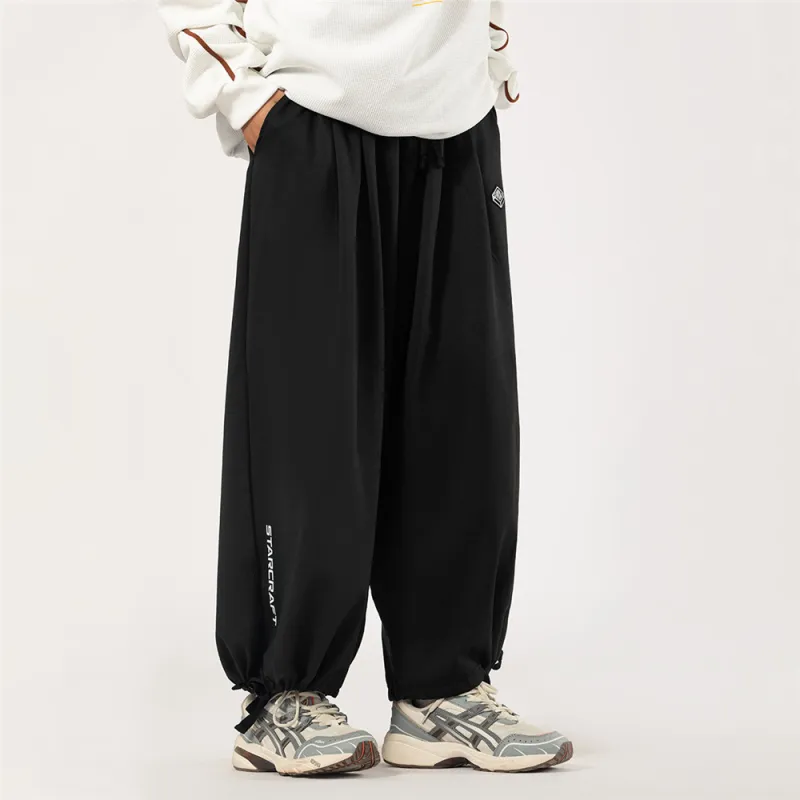 Knitted Sweatpants Unisex Black-2