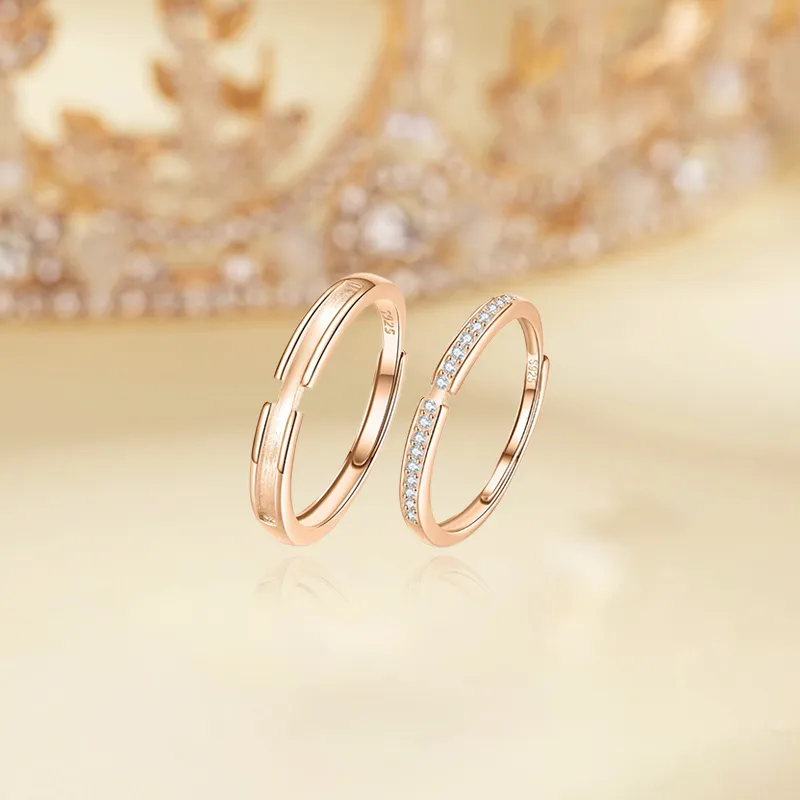 IBELOVE S925 Silver Rings Unisex-5