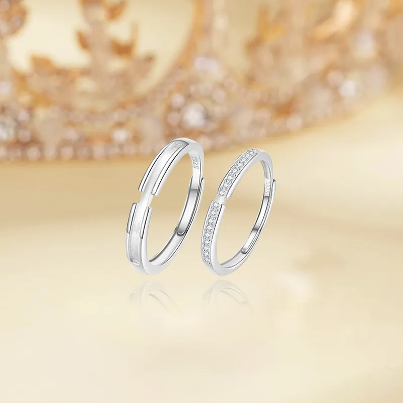 IBELOVE S925 Silver Rings Unisex-1