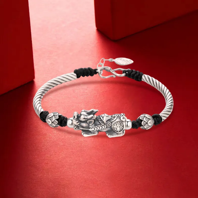 IBELOVE S999 Fine Silver Bracelets Unisex-2