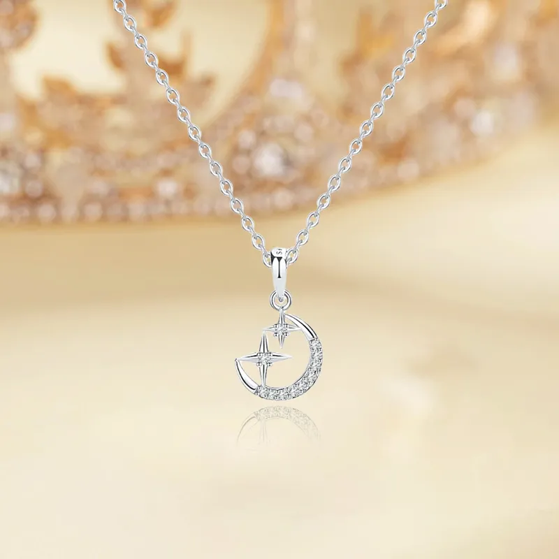 IBELOVE S925 Silver Necklaces Women's-3