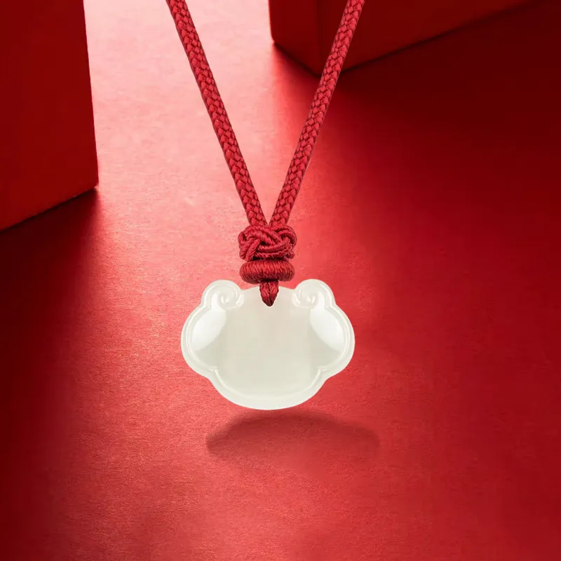 IBELOVE Chalcedony Necklaces Unisex-2