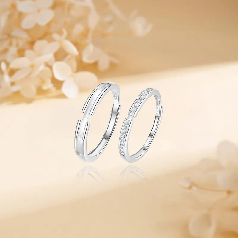 IBELOVE S925 Silver Rings Unisex-2