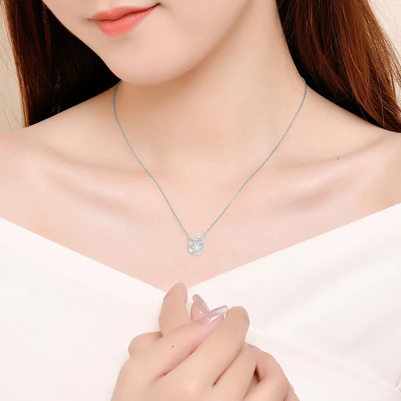 IBELOVE S925 Silver Necklaces Women's-1