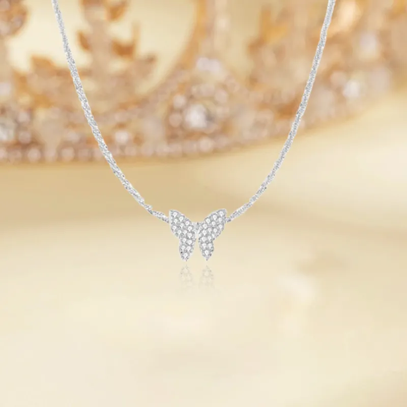 IBELOVE S925 Silver Necklaces Women's-3