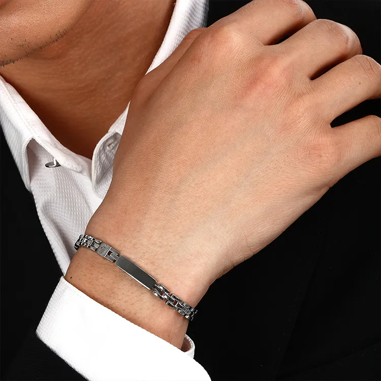 Maserati Titanium Steel Bracelets Unisex-3