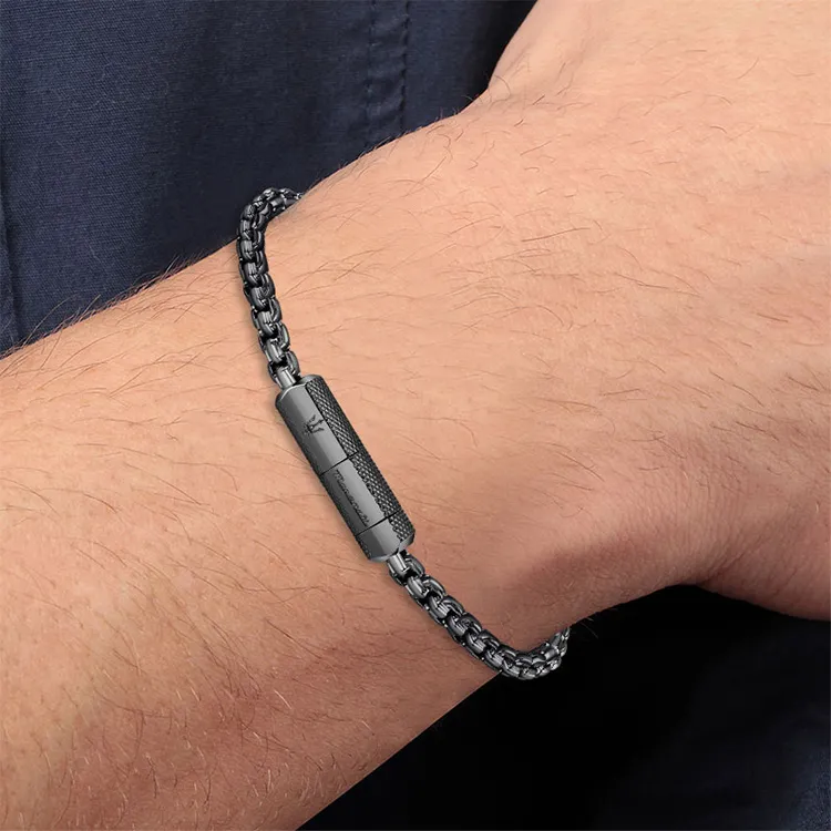 Maserati Titanium Steel Bracelets Men's-7