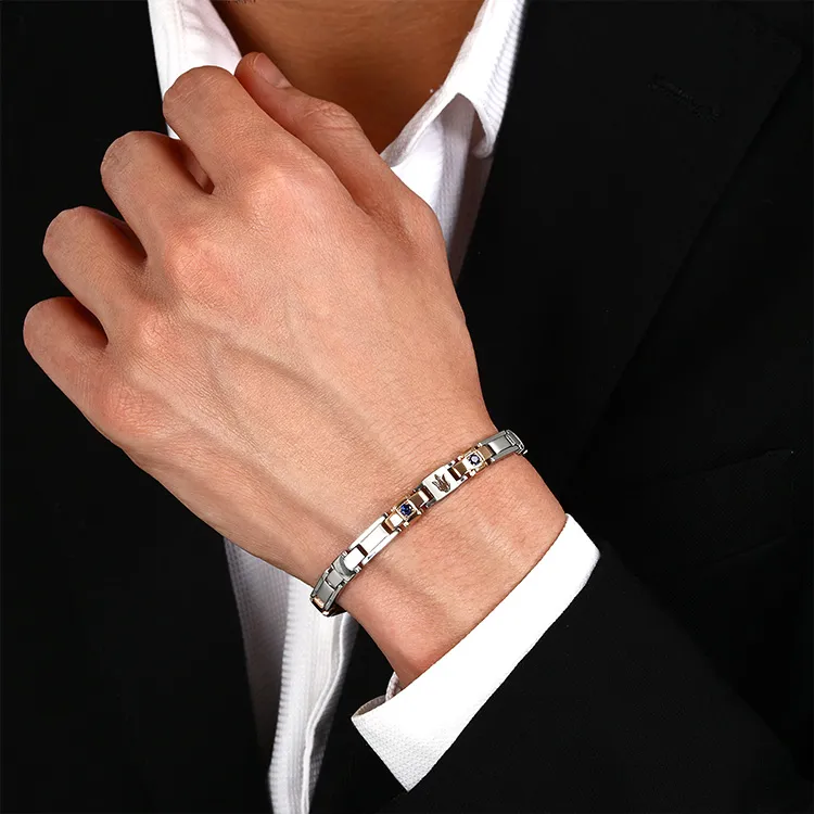 Maserati Titanium Steel Bracelets Unisex-3