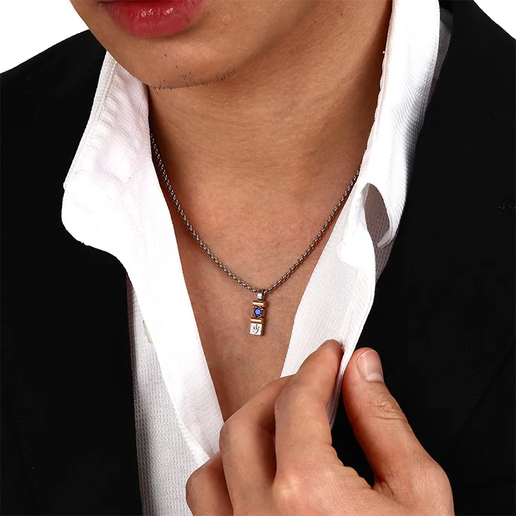 Maserati Steel Necklaces Unisex-5