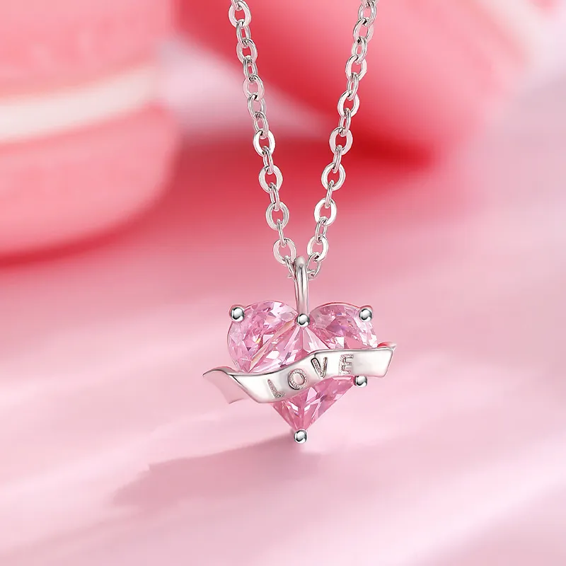 LOVE WHEEL S925 Silver Necklaces Women's-1