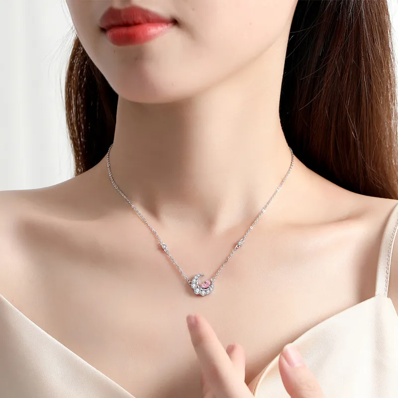 LOVE WHEEL S925 Silver Necklaces Women's-1