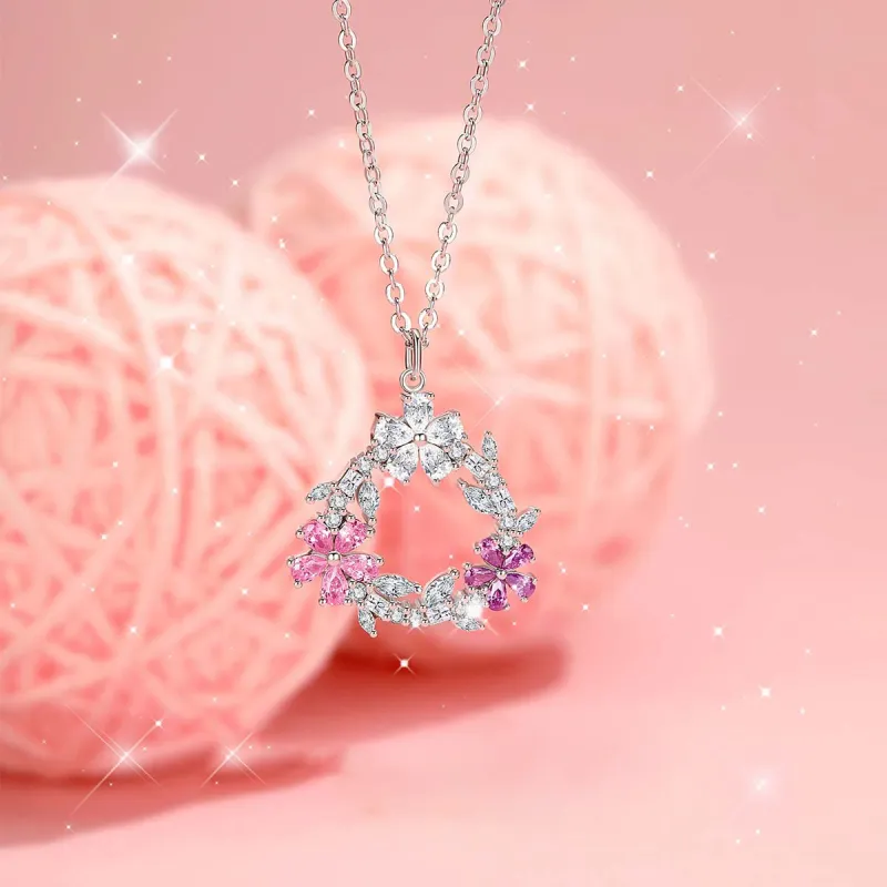 LOVE WHEEL S925 Silver Necklaces Women's-1