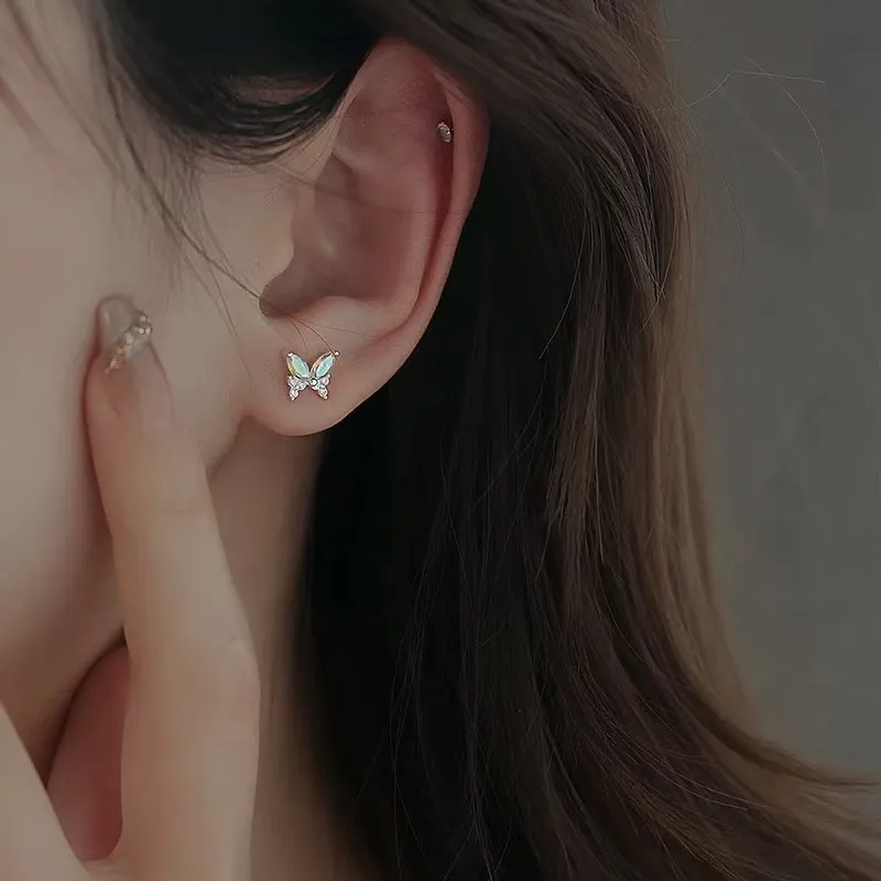 LOVE WHEEL S925 Stud Earrings Women's-1