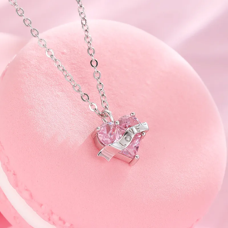 LOVE WHEEL S925 Silver Necklaces Women's-3