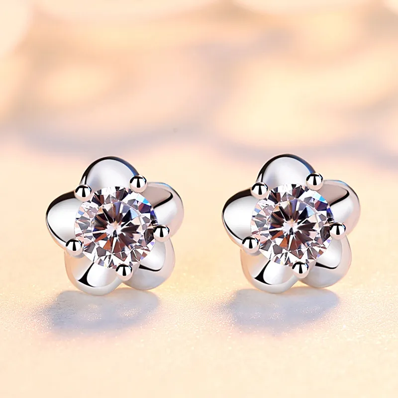 LOVE WHEEL S925 Stud Earrings Women's-4