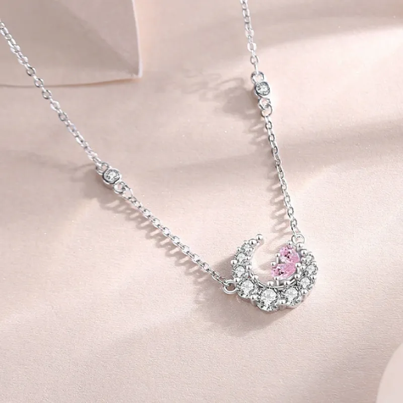 LOVE WHEEL S925 Silver Necklaces Women's-2