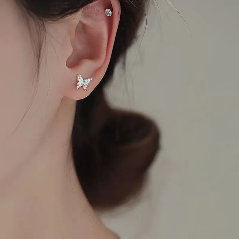 LOVE WHEEL S925 Stud Earrings Women's-4