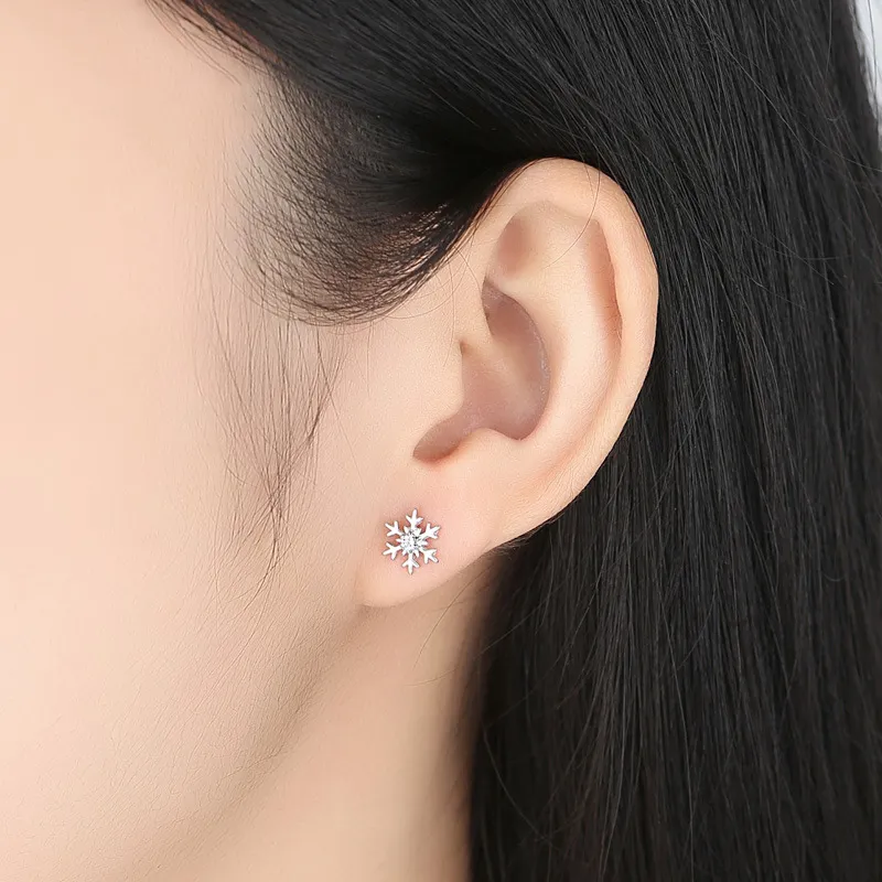 LOVE WHEEL S925 Silver Stud Earrings Women's-1