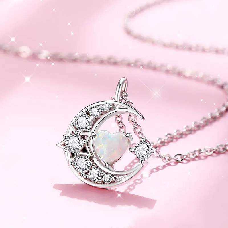 LOVE WHEEL S925 Silver Necklaces Women's-2