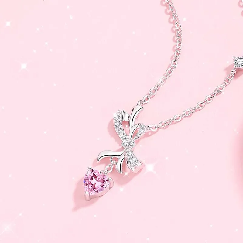 LOVE WHEEL S925 Silver Necklaces Women's-3