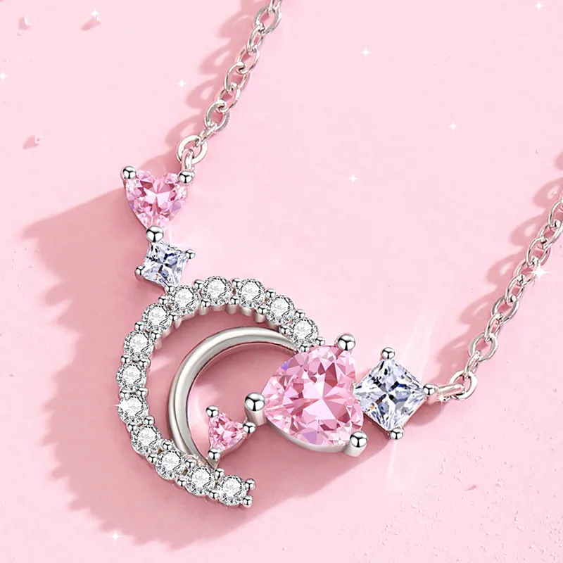 LOVE WHEEL S925 Silver Necklaces Women's-3