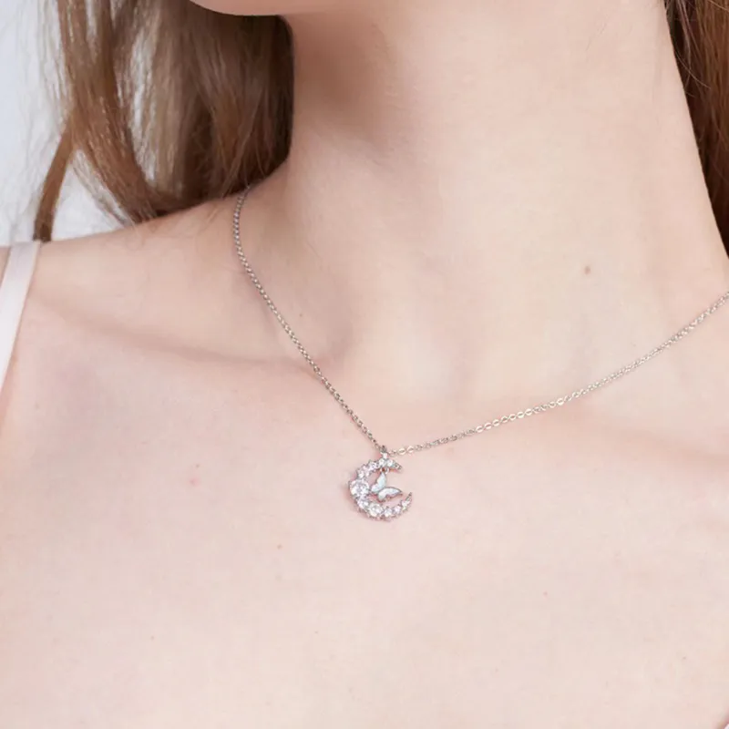 LOVE WHEEL Alloy Necklaces Women's-2