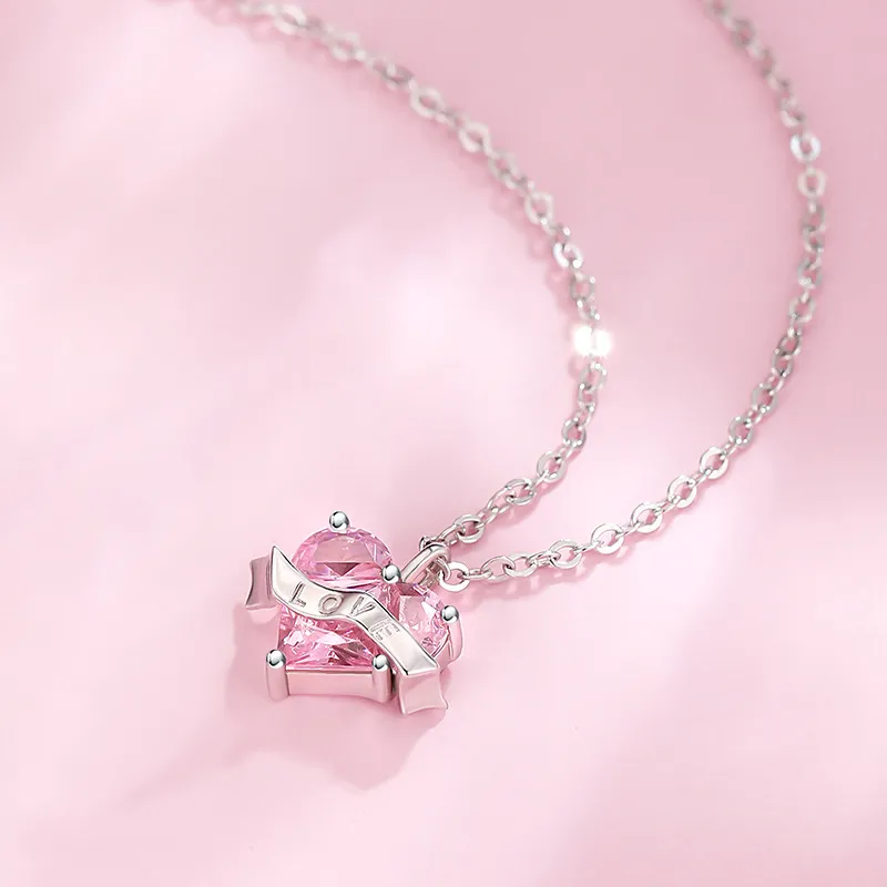 LOVE WHEEL S925 Silver Necklaces Women's-2