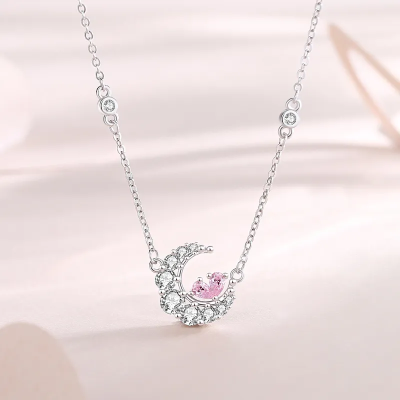 LOVE WHEEL S925 Silver Necklaces Women's-3