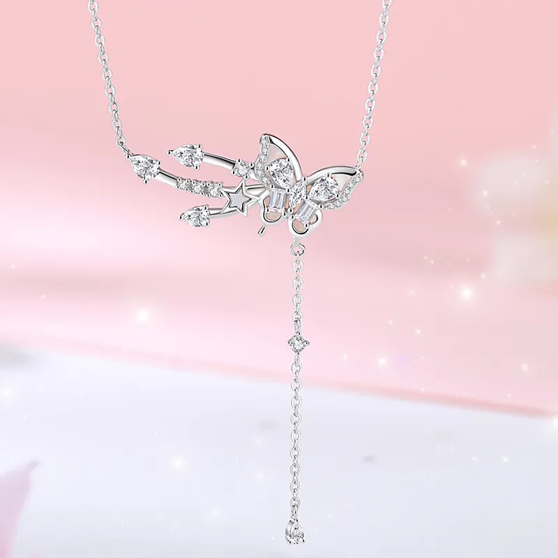 LOVE WHEEL S925 Silver Necklaces Women's-2