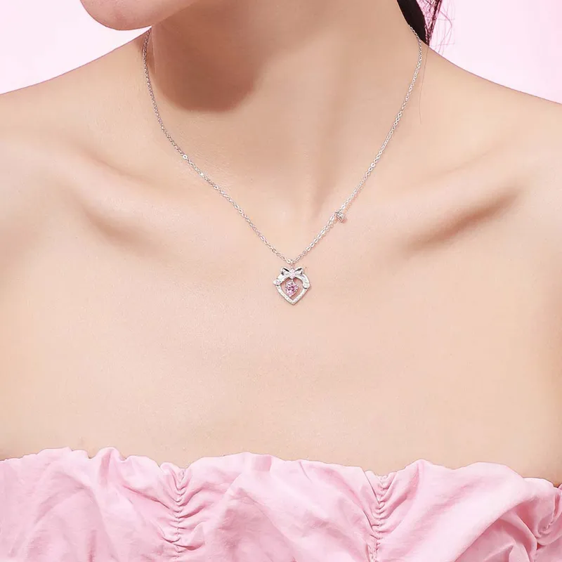 LOVE WHEEL S925 Silver Necklaces Women's-1