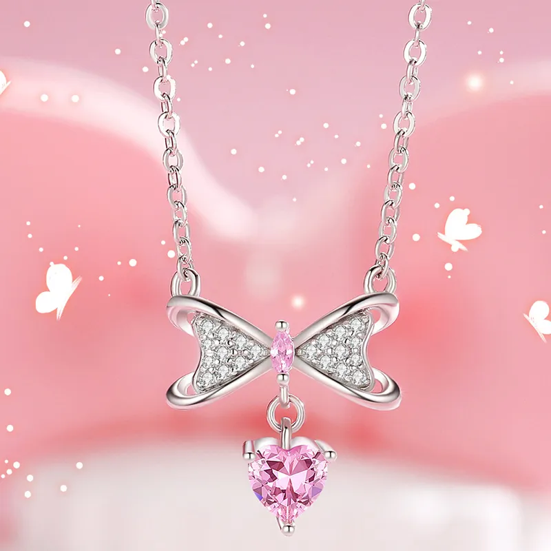 LOVE WHEEL S925 Silver Necklaces Women's-2