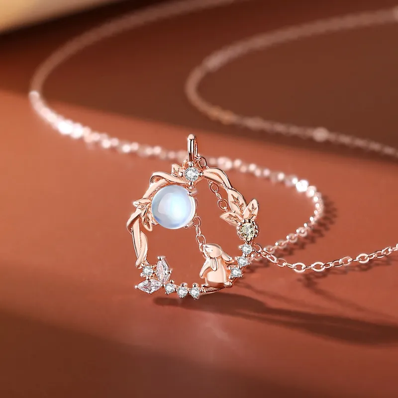 LOVE WHEEL S925 Silver Necklaces Women's-3