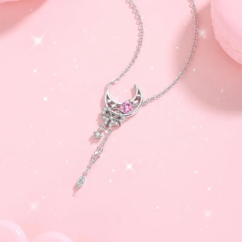 LOVE WHEEL S925 Silver Necklaces Women's-2