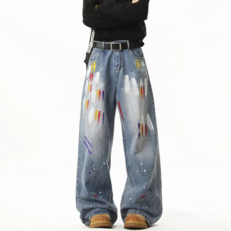 DJ.SPIRIT Jeans Unisex Blue-4